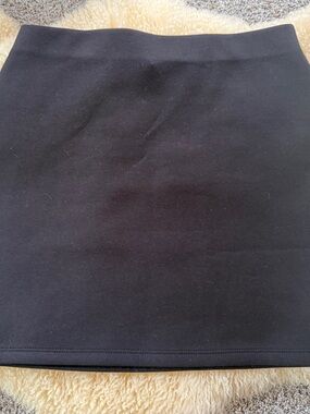 Classic Black Stretch Mini Skirt